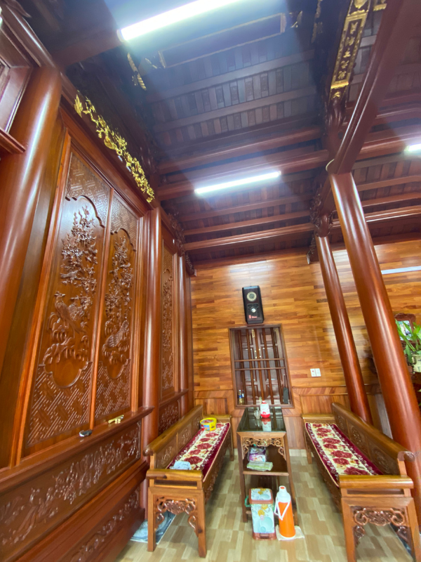 Mẫu nhà gỗ cổ truyền đẹp với kiến trúc độc đáo tại Hải Phòng